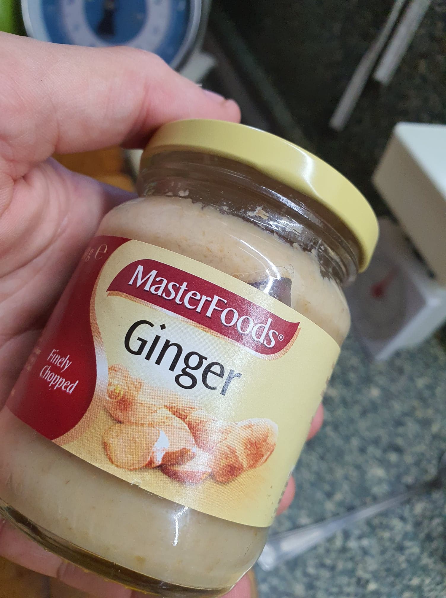 Grated ginger